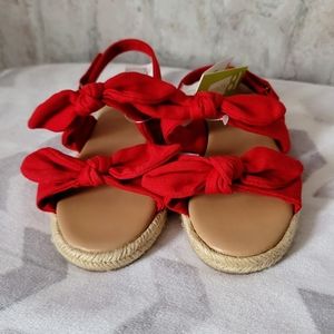 Girl espadrille sandals